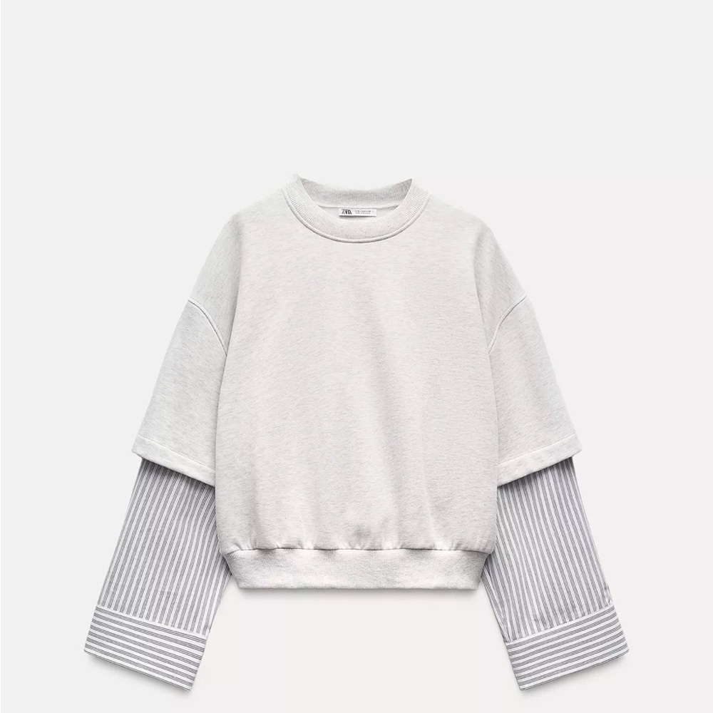 NWT Zara Women’s Combination Sweatshirt